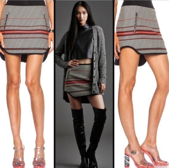 Rag & Bone, Alpine White Bess‎ Skirt, Size 10 - Picture 4 of 16